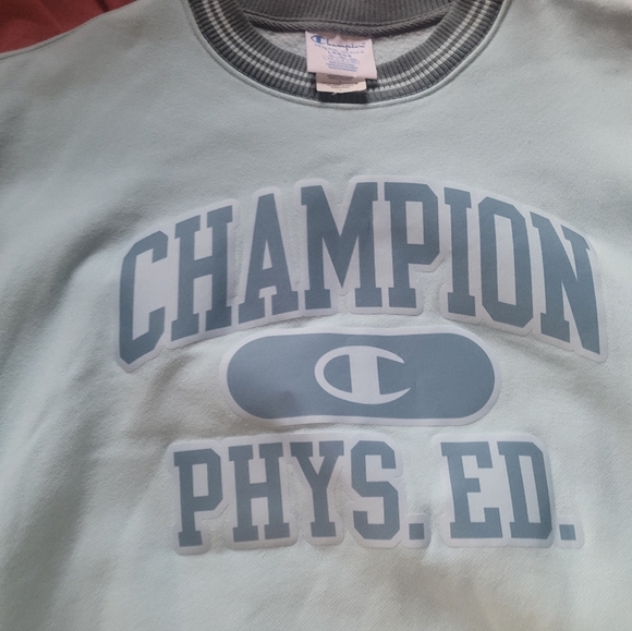 Vintage Champion Crewneck Sweatshirt. Mens size xl Blue - Picture 2 of 4